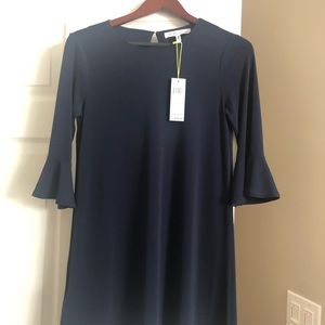 BCBG Generation NWT bell sleeve short A line dress